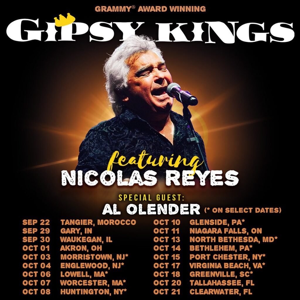 Gipsy Kings, recital unic la Sala Palatului, 30 octombrie 2023, București!