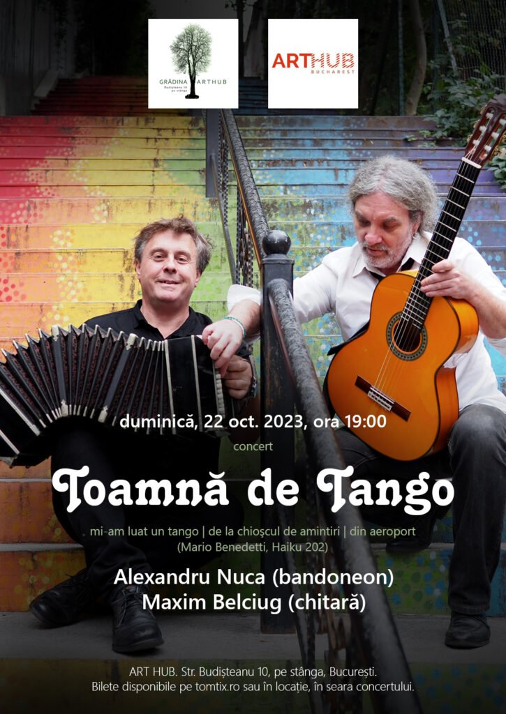 Toamnă de Tango la București, pe 22 octombrie! Vezi programul!
