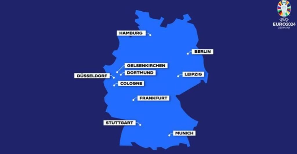 Unde se vor juca meciurile de la EURO 2024 (Orașe gazdă EURO 2024 – Germania)