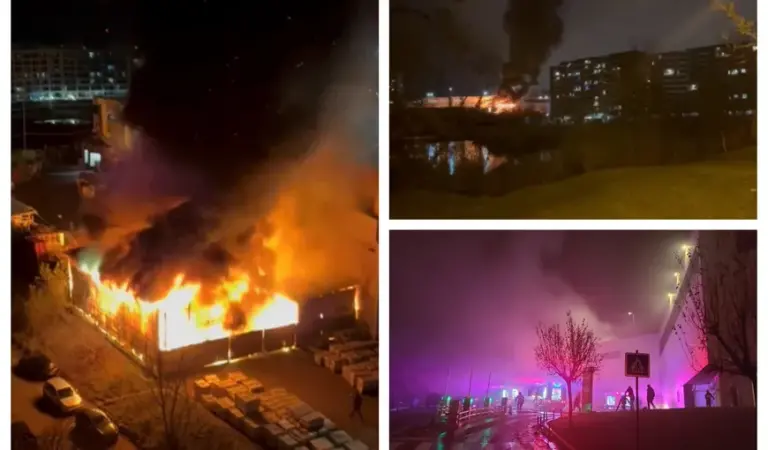 Incendiu la unul din marile mall-uri din Cluj, Iulius Mall!