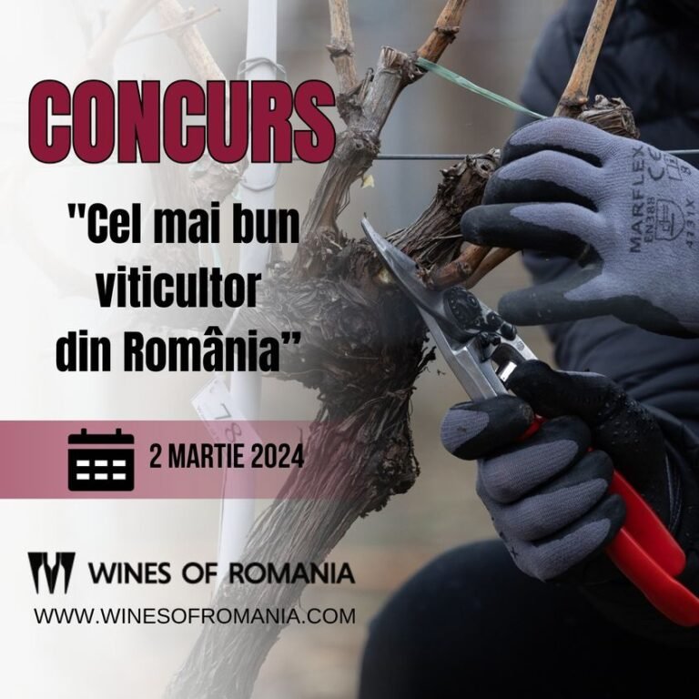 Concursul „Cel mai bun viticultor din România” la București!