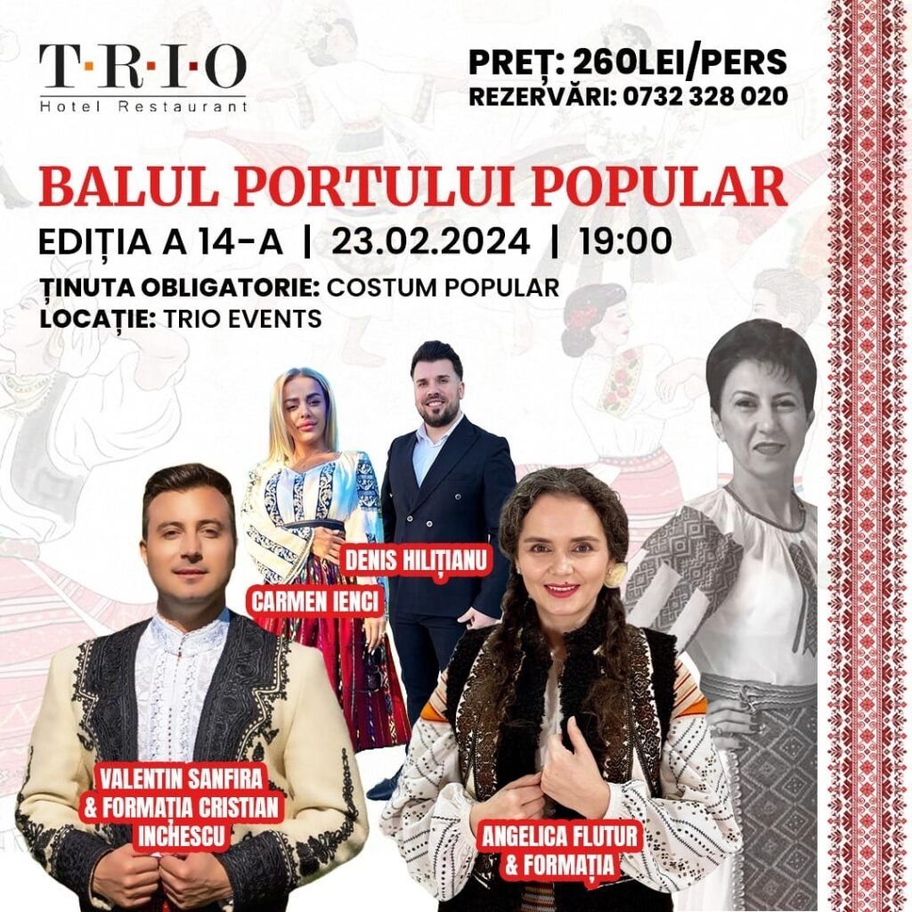 Balul Portului Popular! Vezi programul!