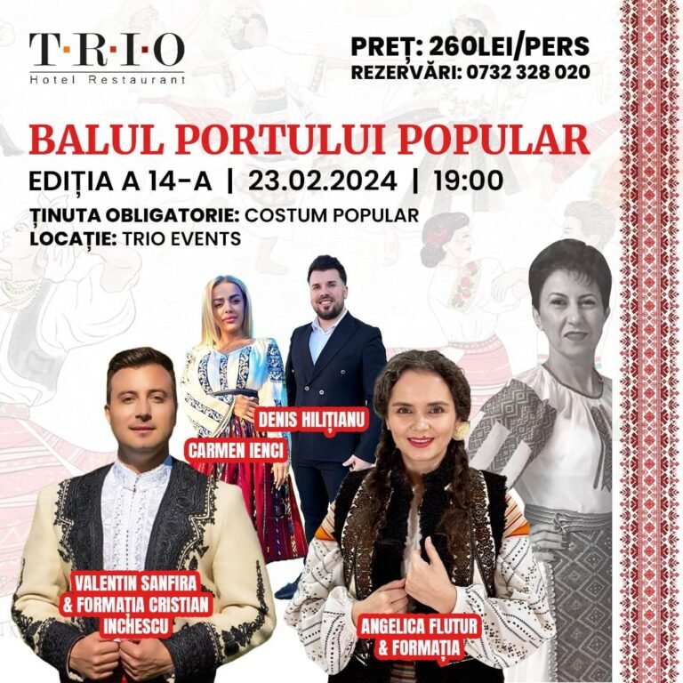 Balul Portului Popular! Vezi programul!