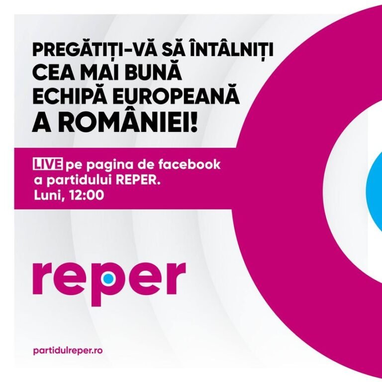 Dacian Cioloș lansează lista de candidați la alegerile pentru Parlamentul European!