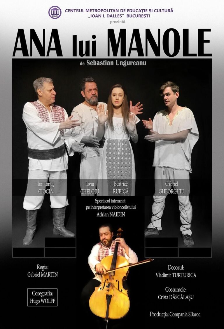 Spectacol de excepție la Sala Dalles pe 9 aprilie! Vezi programul!