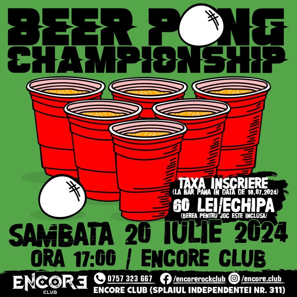 Encore Club, eveniment pe 20 iulie 2024! Vezi programul!