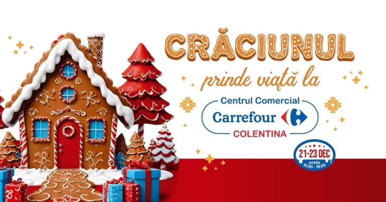 De Crăciun, la Carrefour Colentina!