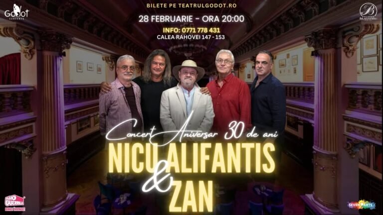Nicu Alifantis, concert de excepție pe 28 februarie 2025!