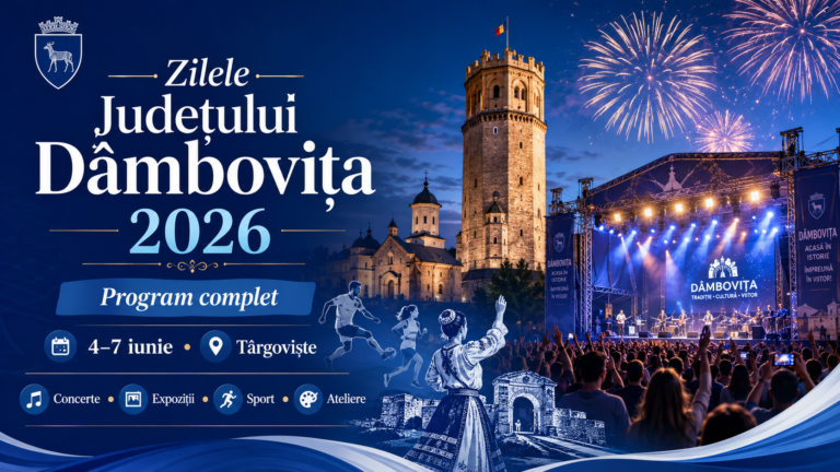 Program complet Zilele Județului Dâmbovița 2026